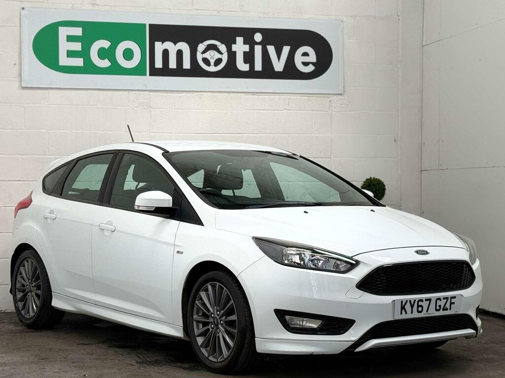Ford Focus 1.0T Ecoboost St-line Euro 6 Ss KY67GZF White #3