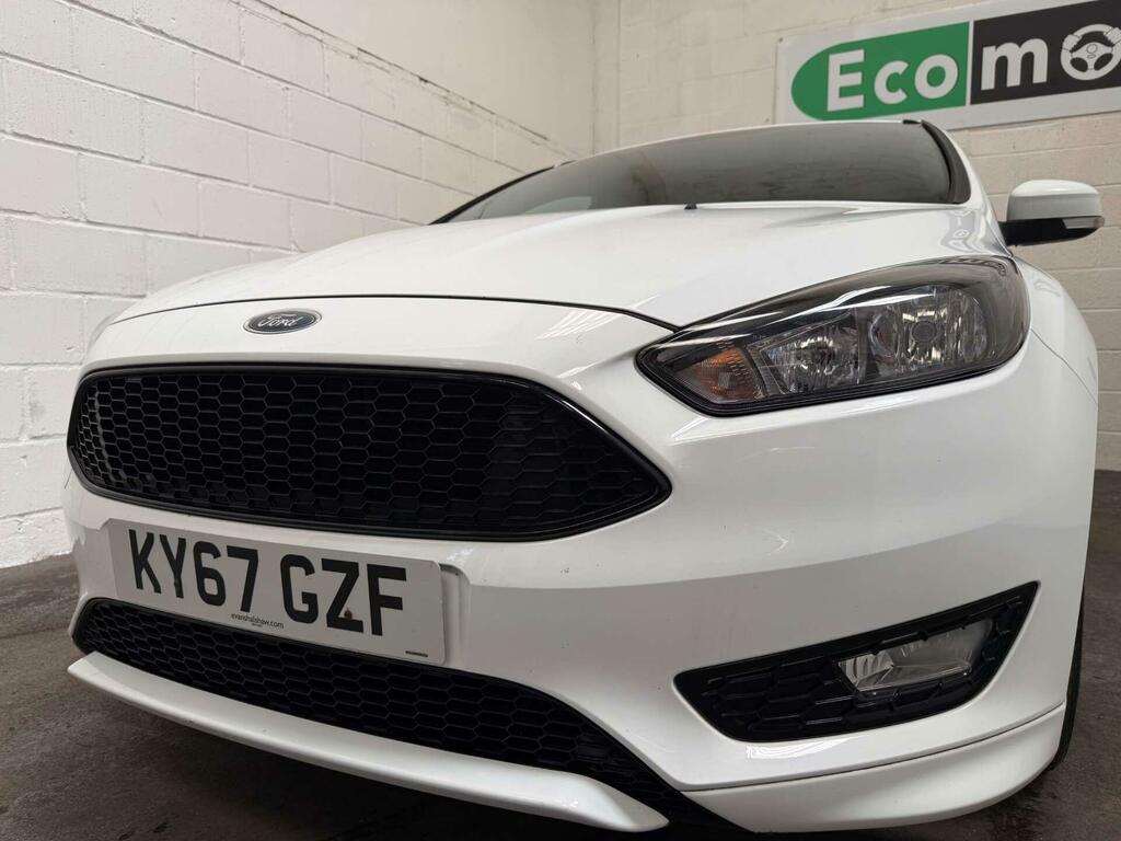 Ford Focus 1.0T Ecoboost St-line Euro 6 Ss KY67GZF White #6