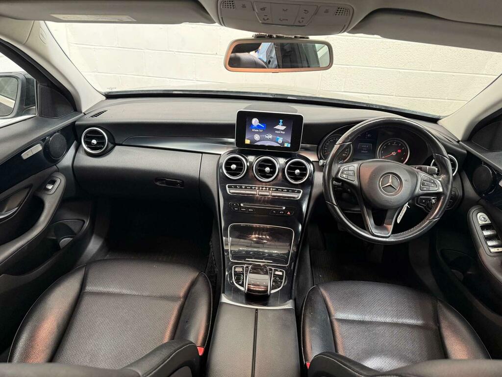 Mercedes-Benz C Class 2.0 C200 Se 7G-tronic Euro 6 Ss KM15ZVA Black #2