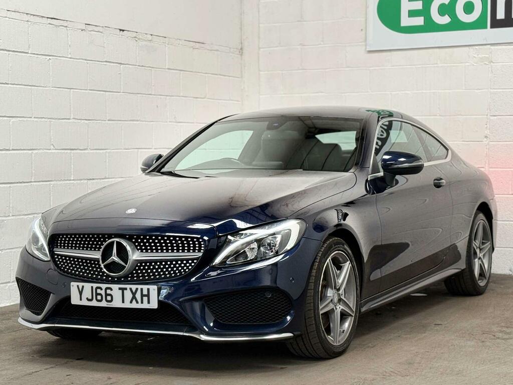 Mercedes-Benz C Class 2.1 C250d Amg Line G-tronic Euro 6 Ss YJ66TXH Blue #4