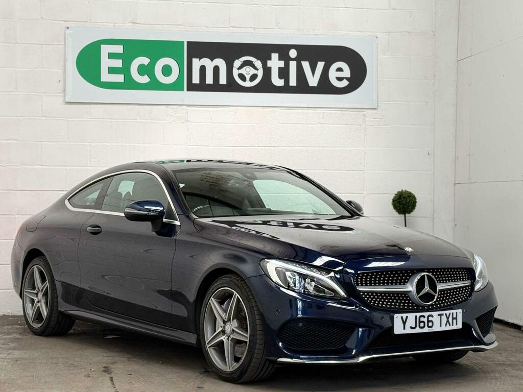 Mercedes-Benz C Class 2.1 C250d Amg Line G-tronic Euro 6 Ss YJ66TXH Blue #2