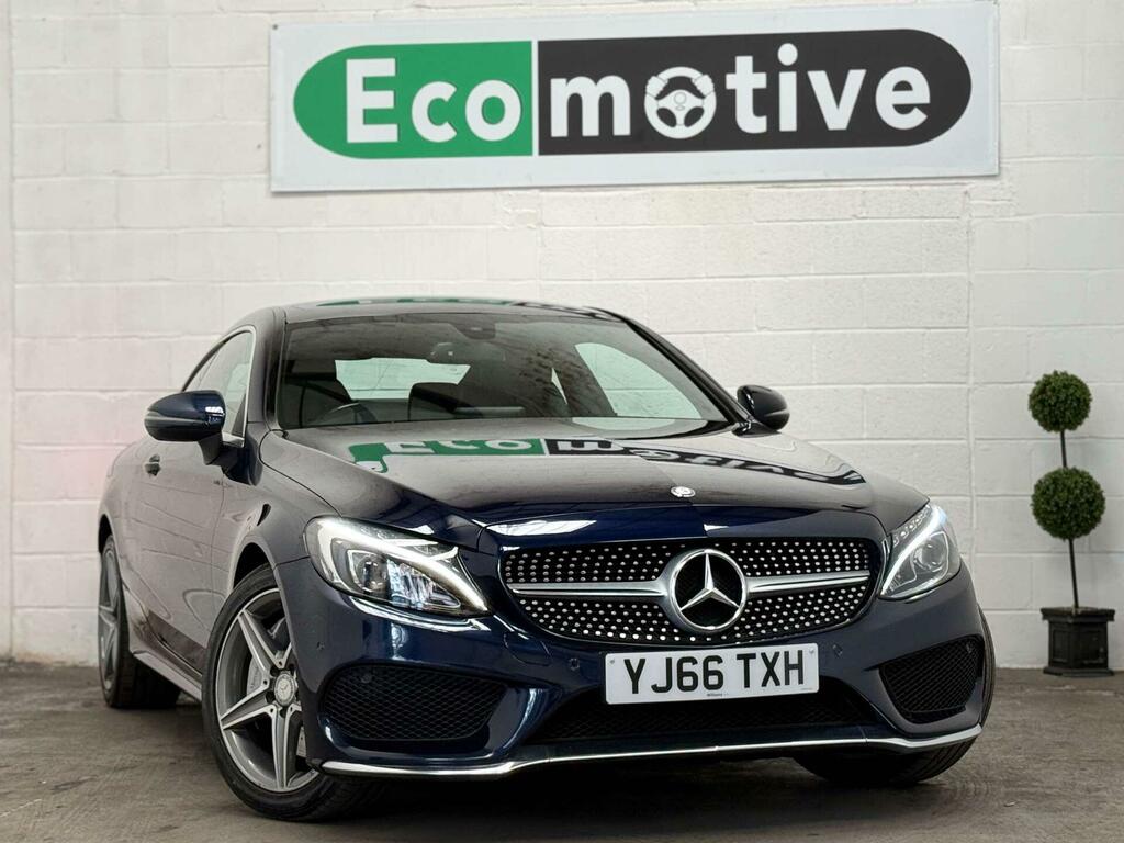 Mercedes-Benz C Class 2.1 C250d Amg Line G-tronic Euro 6 Ss YJ66TXH Blue