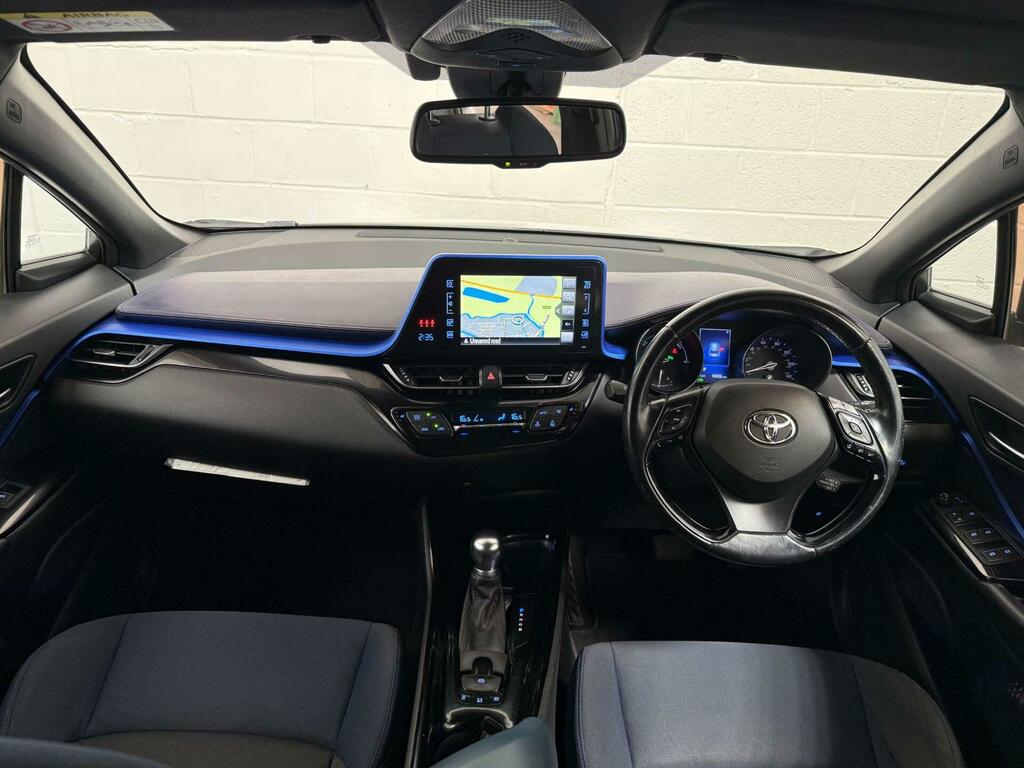 Toyota C-Hr 1.8 Vvt-h Dynamic Cvt Euro 6 Ss FH17YCA White #2