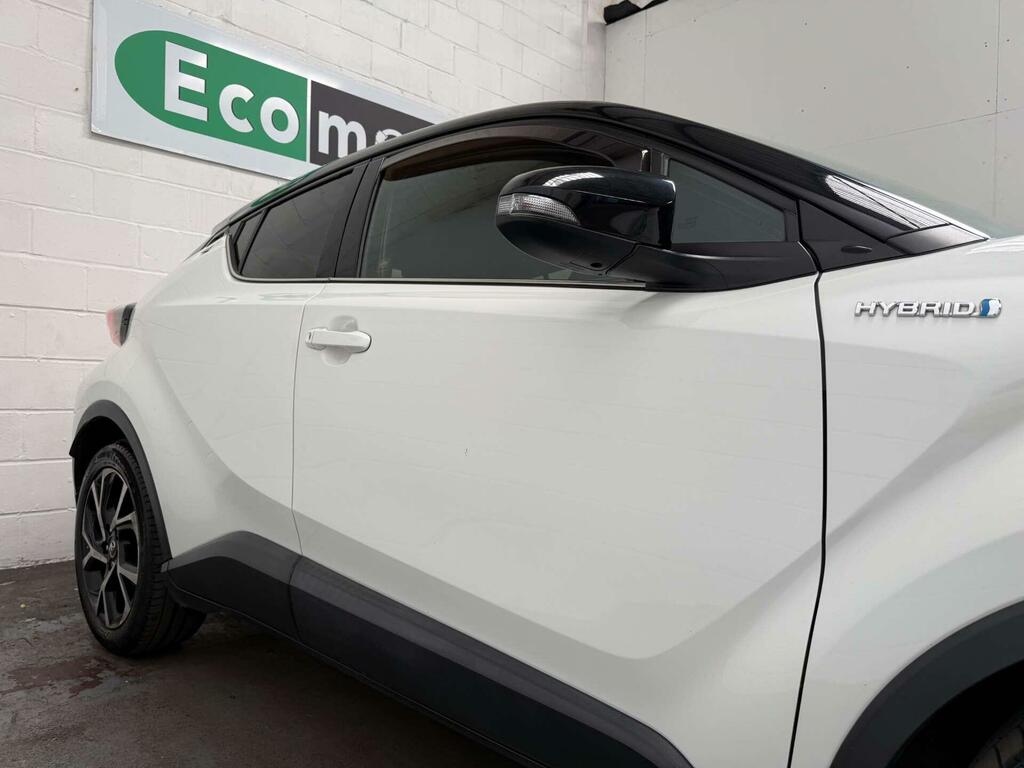 Toyota C-Hr 1.8 Vvt-h Dynamic Cvt Euro 6 Ss FH17YCA White #4