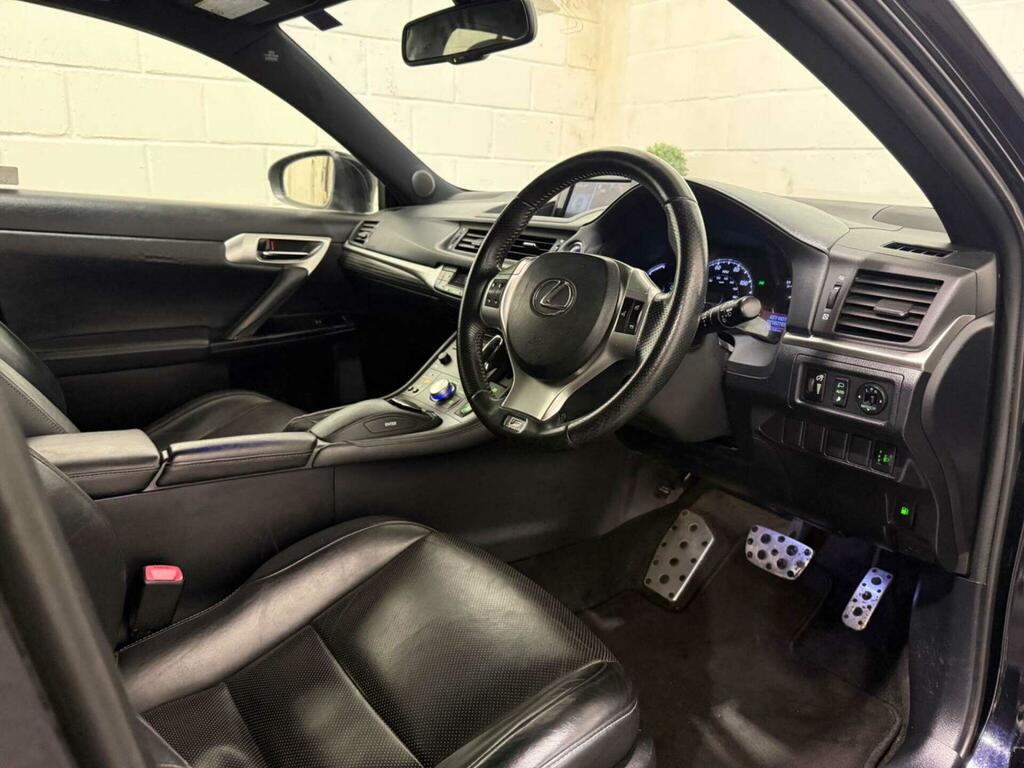 Lexus CT 1.8 200H Se-l Hatchback Hybrid Cvt Euro White #44