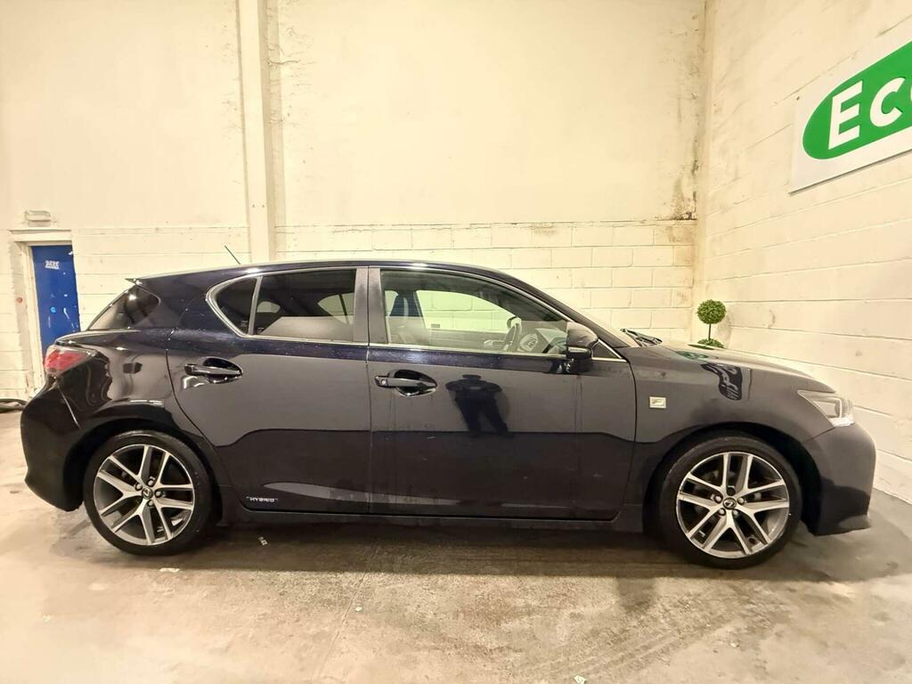 Lexus CT 1.8 200H Se-l Hatchback Hybrid Cvt Euro White #12