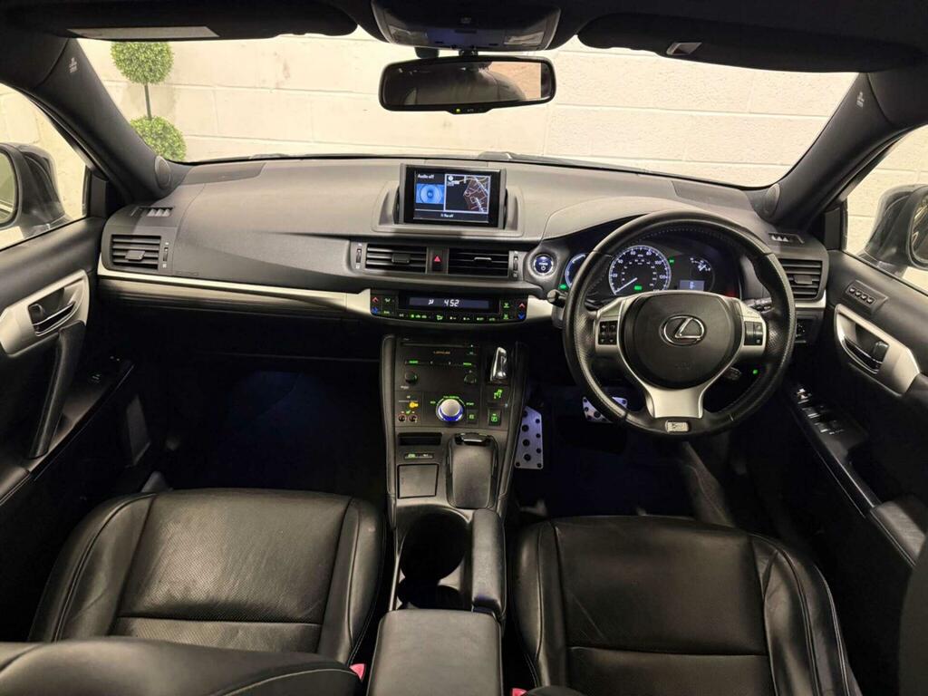 Lexus CT 1.8 200H Se-l Hatchback Hybrid Cvt Euro White #15