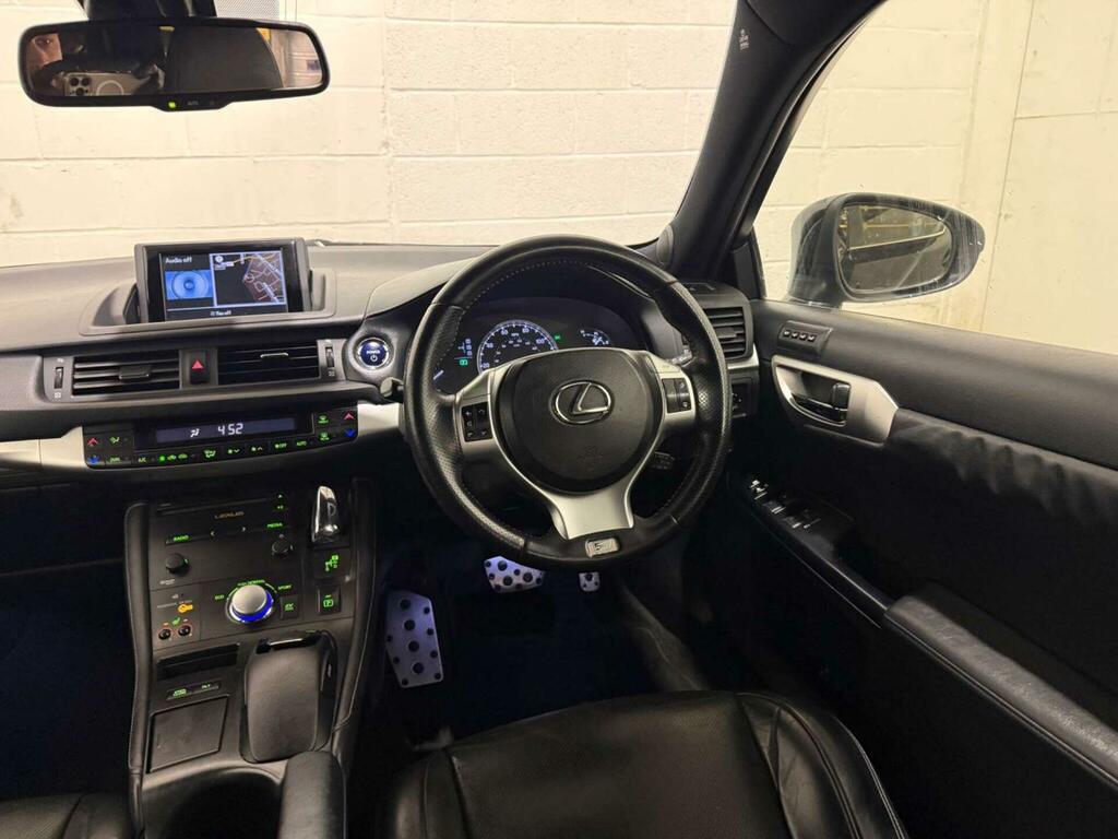 Lexus CT 1.8 200H Se-l Hatchback Hybrid Cvt Euro White #17