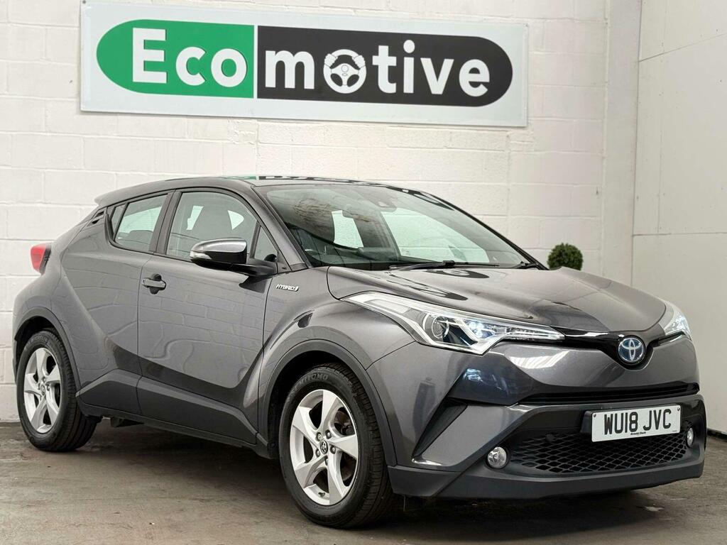 Toyota C-Hr 1.8 Vvt-h Icon Cvt Euro 6 Ss WU18JVC Grey #3