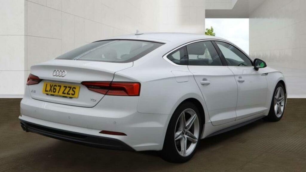 Audi A5 S Line White #3