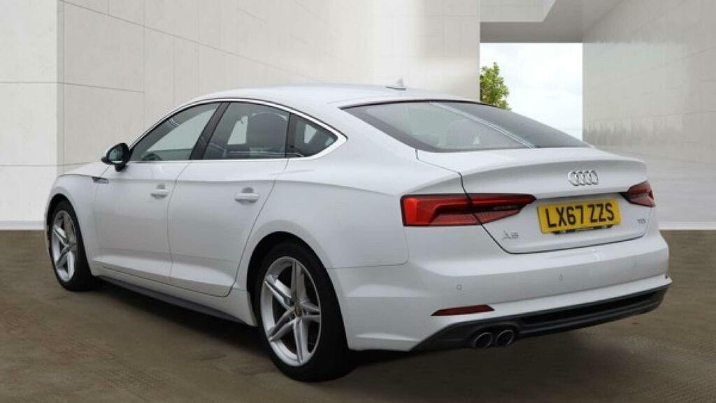 Audi A5 S Line White #4