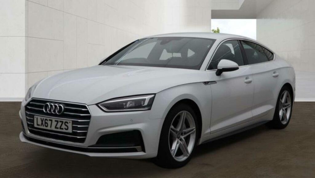 Audi A5 S Line White #2