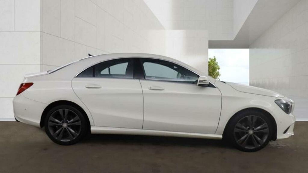 Mercedes-Benz CLA Class 2.1 Cla200d Sport Coupe Euro 6 Ss White #5