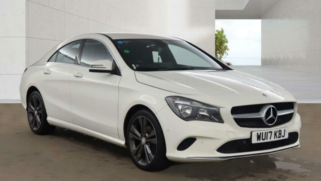 Mercedes-Benz CLA Class 2.1 Cla200d Sport Coupe Euro 6 Ss White