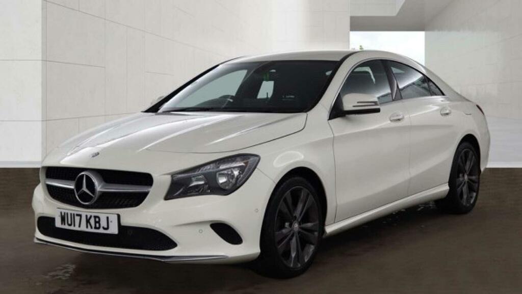 Mercedes-Benz CLA Class 2.1 Cla200d Sport Coupe Euro 6 Ss White #2