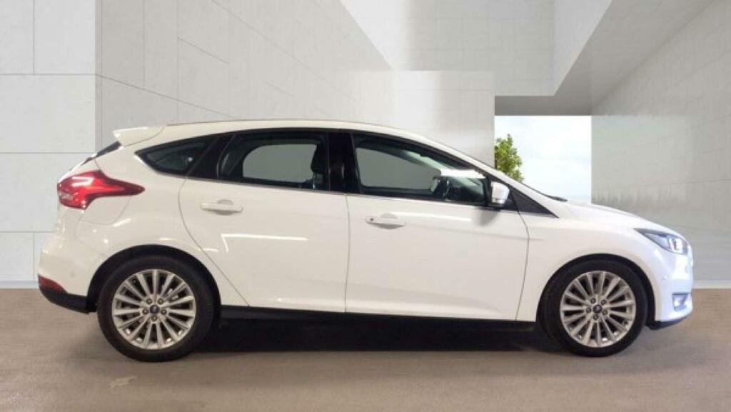 Ford Focus 1.5T Ecoboost Titanium X Euro 6 Ss HG67JDO White #6