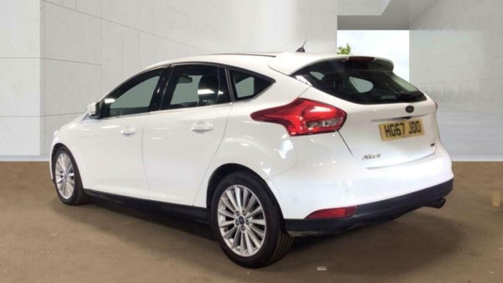 Ford Focus 1.5T Ecoboost Titanium X Euro 6 Ss HG67JDO White #4