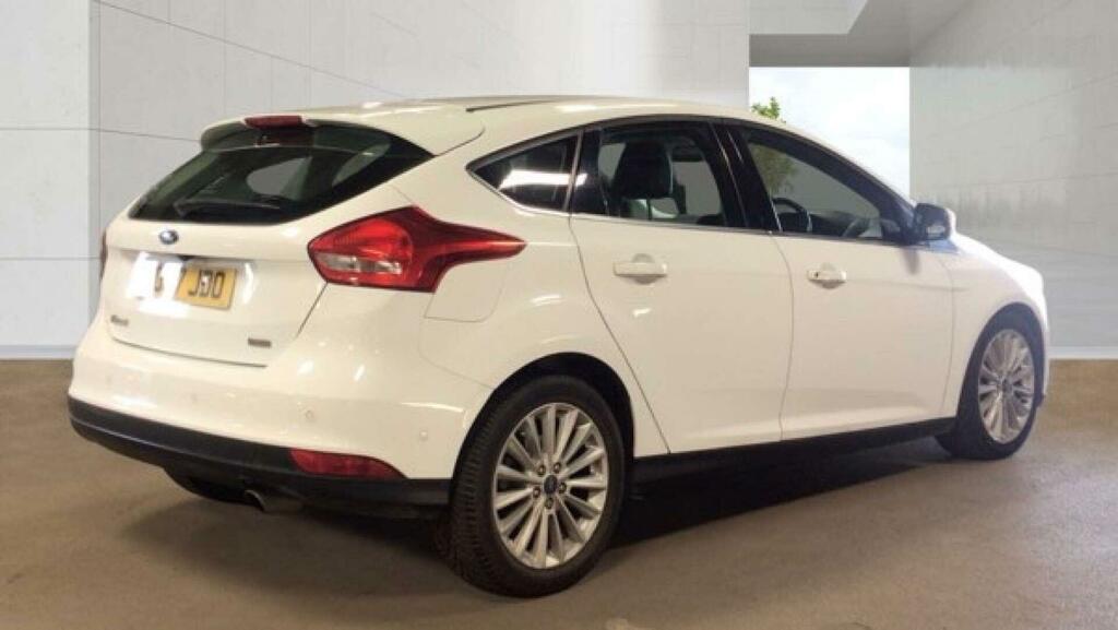 Ford Focus 1.5T Ecoboost Titanium X Euro 6 Ss HG67JDO White #3