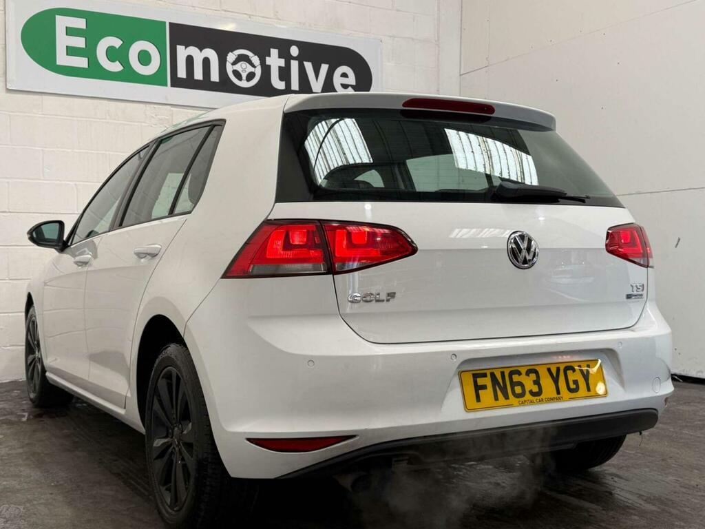 Volkswagen Golf Se White #6