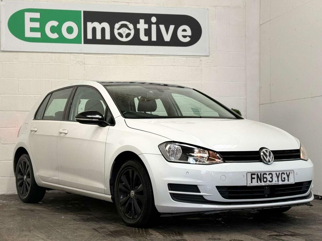 Volkswagen Golf Se White #5