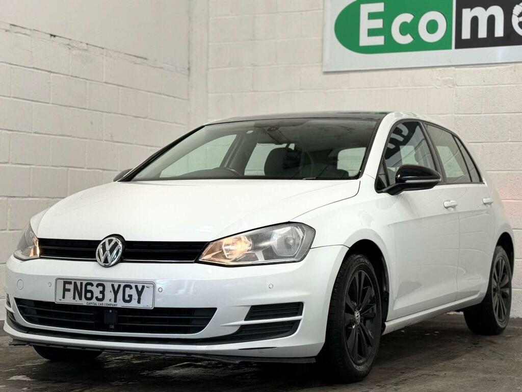 Volkswagen Golf Se White #3
