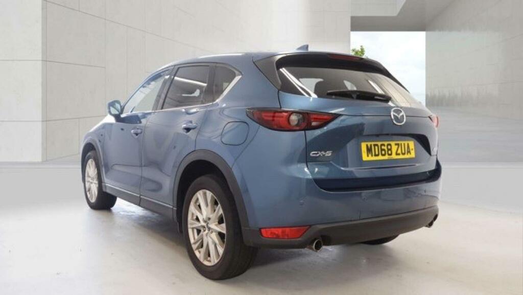 Mazda CX-5 2.0 Skyactiv-g Sport Nav Euro 6 Ss MD68ZUA Blue #3