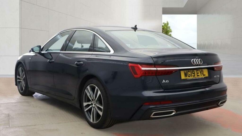 Audi A6 Saloon 2.0 Tdi 40 S Line S Tronic Euro 6 Ss Blue #3