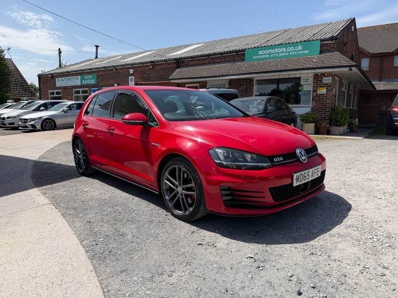 Volkswagen Golf Gtd Heated Seats Tartan Red