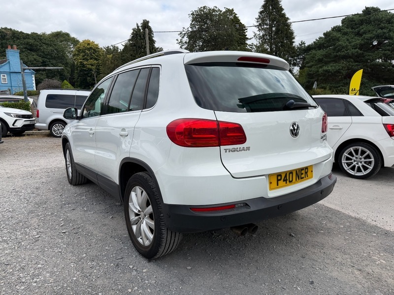 Volkswagen Tiguan Match Tdi Bluemotion Tech White #6