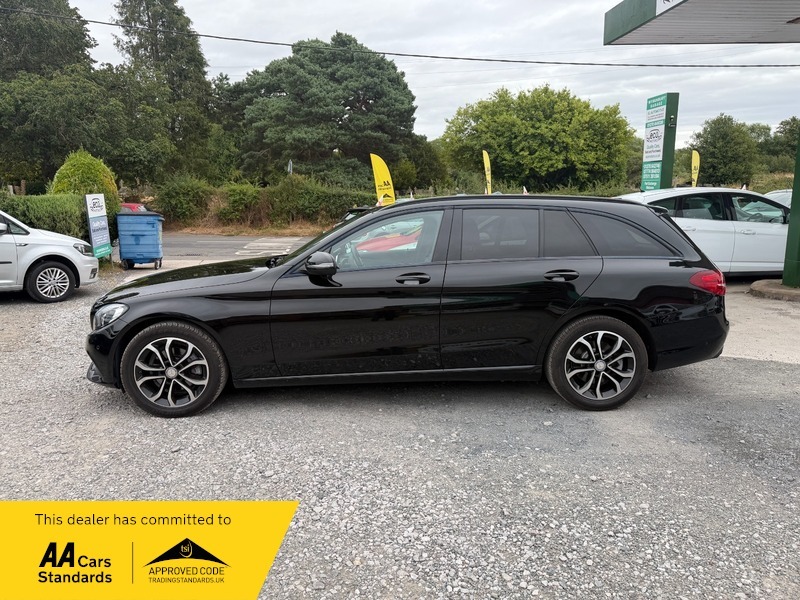Mercedes-Benz C Class C220 D Sport Black #3