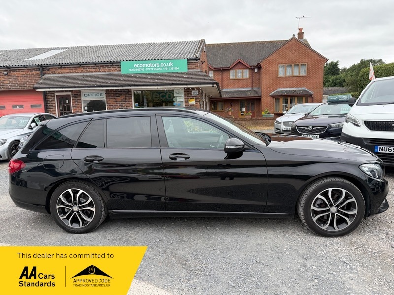 Mercedes-Benz C Class C220 D Sport Black #6