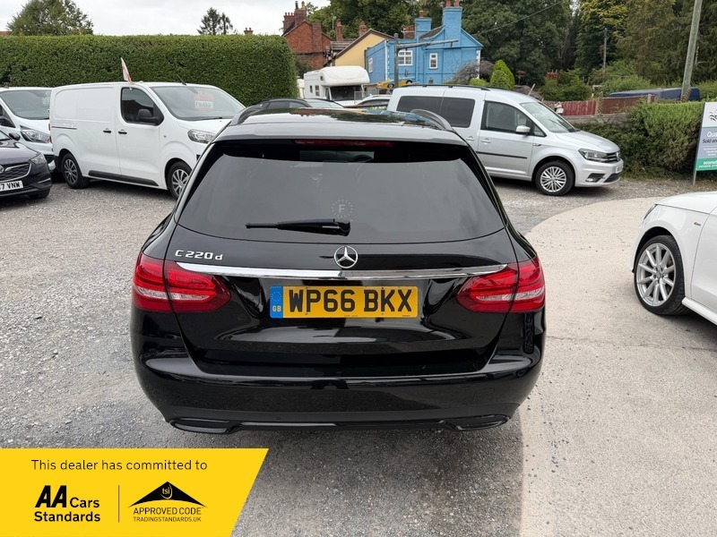 Mercedes-Benz C Class C220 D Sport Black #5