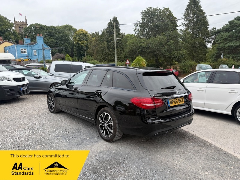Mercedes-Benz C Class C220 D Sport Like Black #4