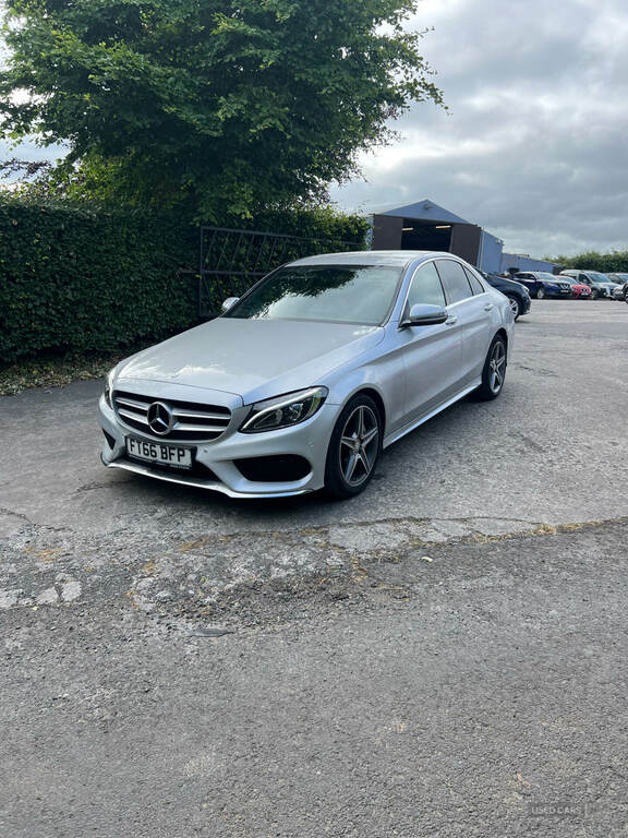 Mercedes-Benz C Class C220d Amg Line Silver
