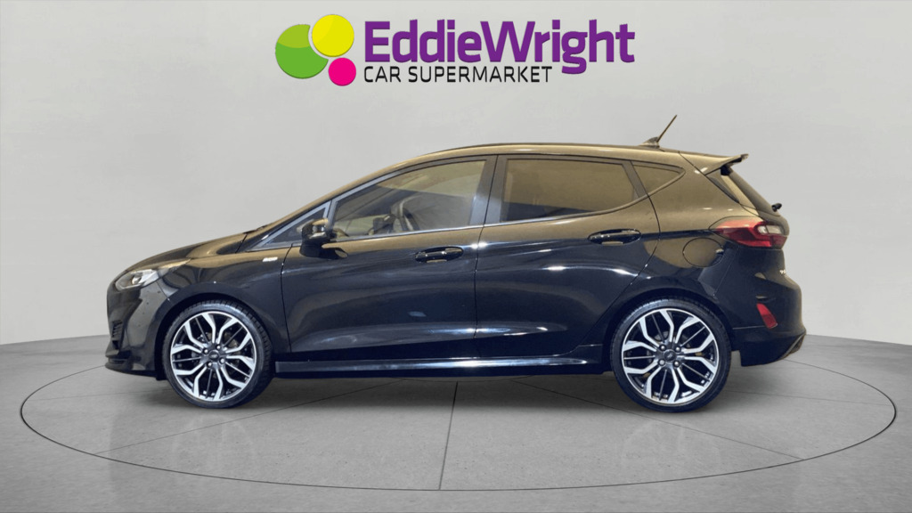 Ford Fiesta 1.0T Ecoboost 100 Bhp St-line X Nq MD72FZA Black #3