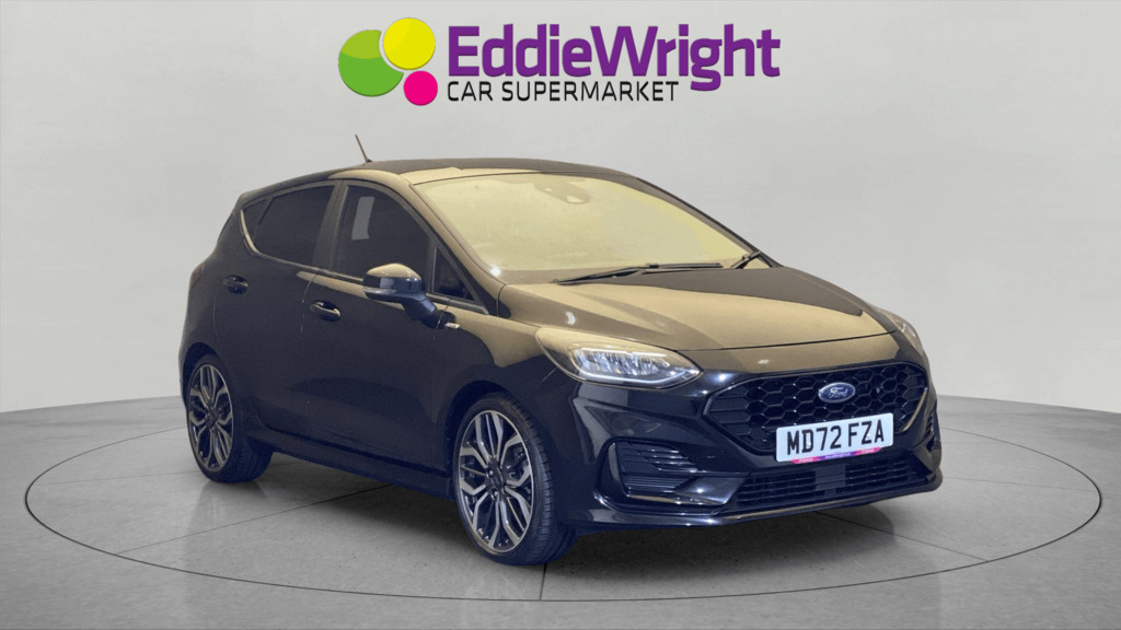 Ford Fiesta 1.0T Ecoboost 100 Bhp St-line X Nq Black