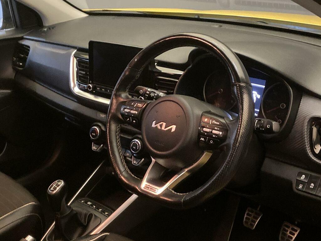 Kia Stonic 1.0 T-gdi Mhev 118 Bhp Gt-line S Nq PN73VXL Yellow #4