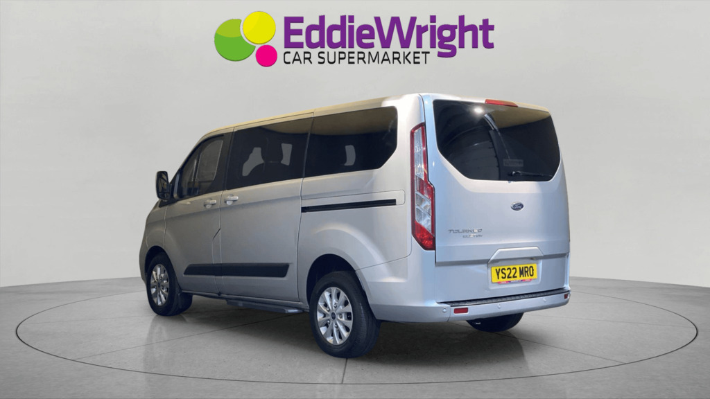 Ford Tourneo Custom 2.0 Tdci 320 Ecoblue 130 Bhp Zetec Minibus Double YS22MRO Silver #2