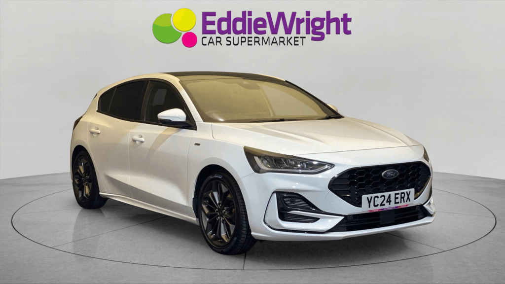 Ford Focus 1.0T Ecoboost Mhev 155 Bhp St-line X Dct Nq White