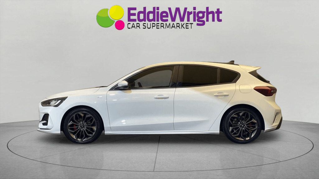 Ford Focus 1.0T Ecoboost Mhev 155 Bhp St-line X Dct Nq YC24ERX White #3