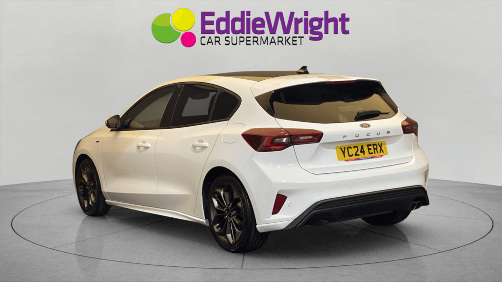 Ford Focus 1.0T Ecoboost Mhev 155 Bhp St-line X Dct Nq YC24ERX White #2