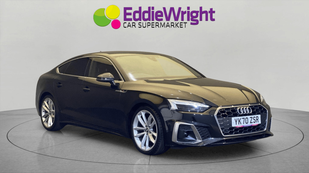 Audi A5 2.0 Tdi 35 163 Bhp S Line Sportback S Tronic Nq Black
