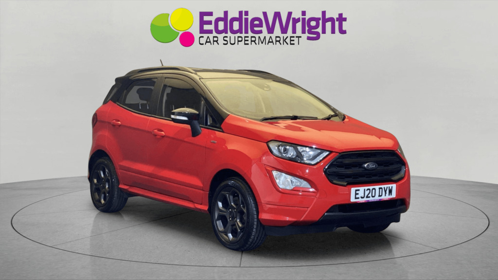 Ford Ecosport 1.0 T Ecoboost 125 Bhp St-line Nq Red