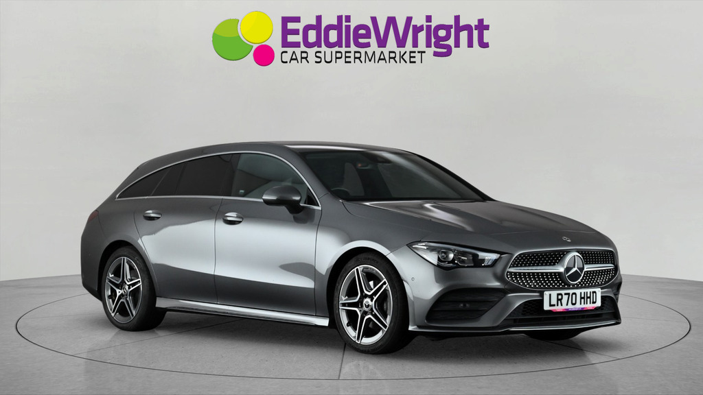Mercedes-Benz CLA Class Cla180 1.3T 136 Bhp Amg Line Shooting Brake Nq LR70HHD Grey #6