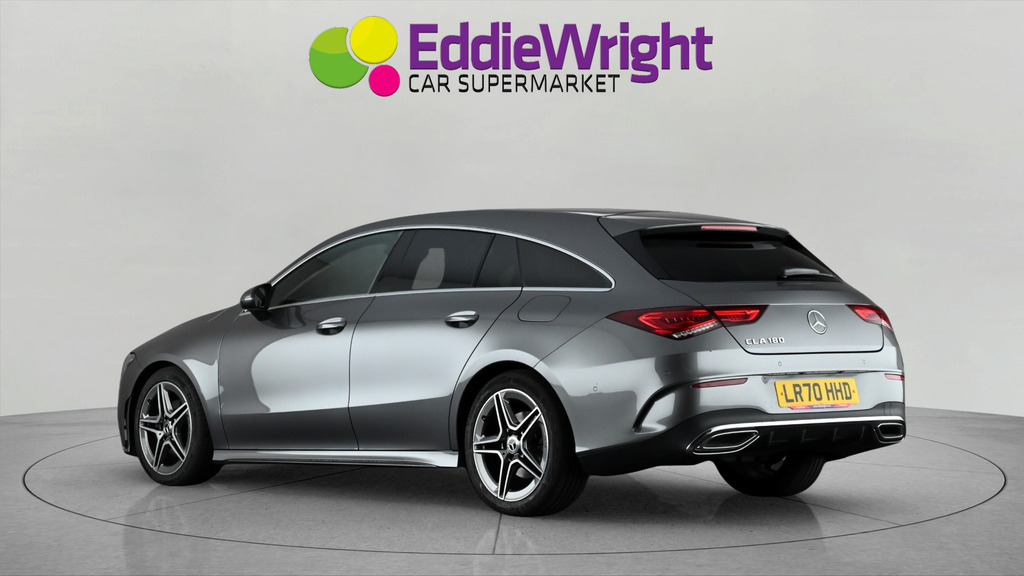 Mercedes-Benz CLA Class Cla180 1.3T 136 Bhp Amg Line Shooting Brake Nq LR70HHD Grey #2
