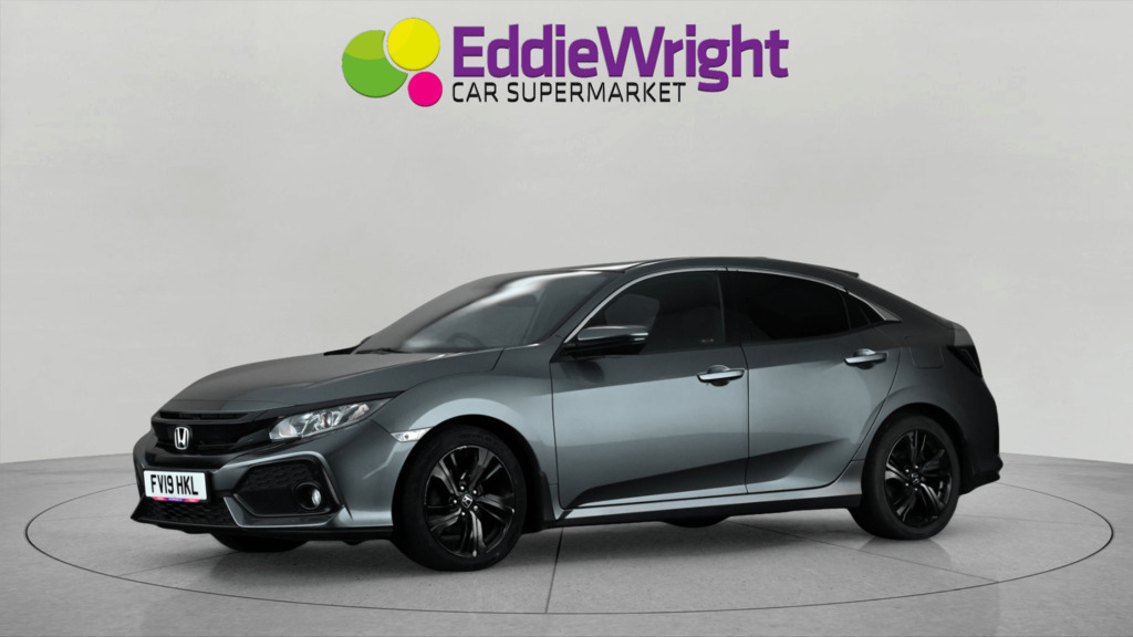 Honda Civic 1.0 Vtec Turbo 126 Bhp Sr Nq Grey
