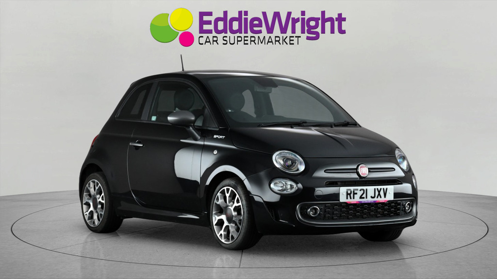 Fiat 500 1.0 Mhev 70 Bhp Sport Nq Black