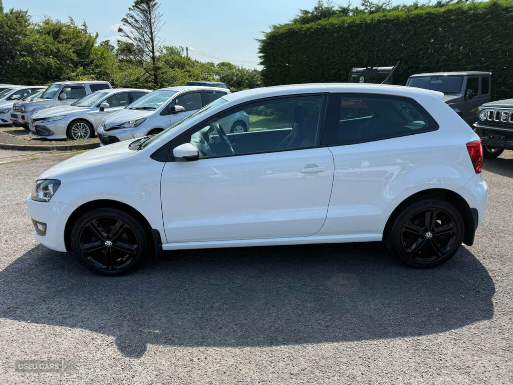 Volkswagen Polo 1.4 Match Edition M31CKS White #4