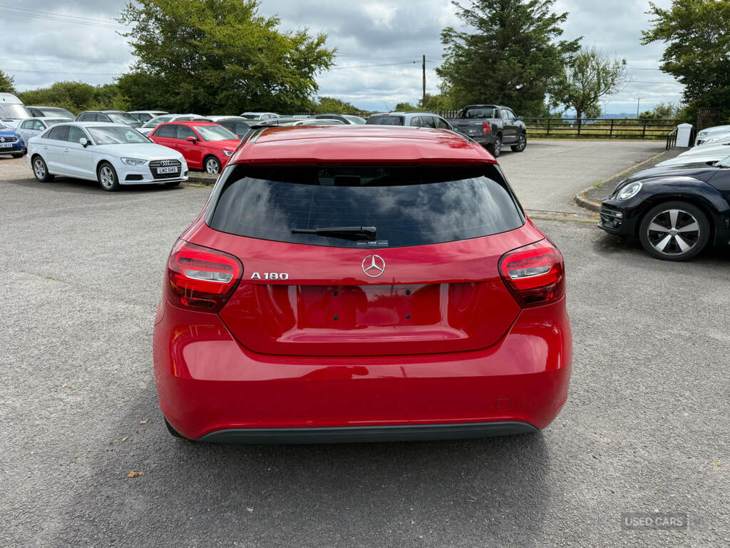 Mercedes-Benz A Class A180 Sport Red #6