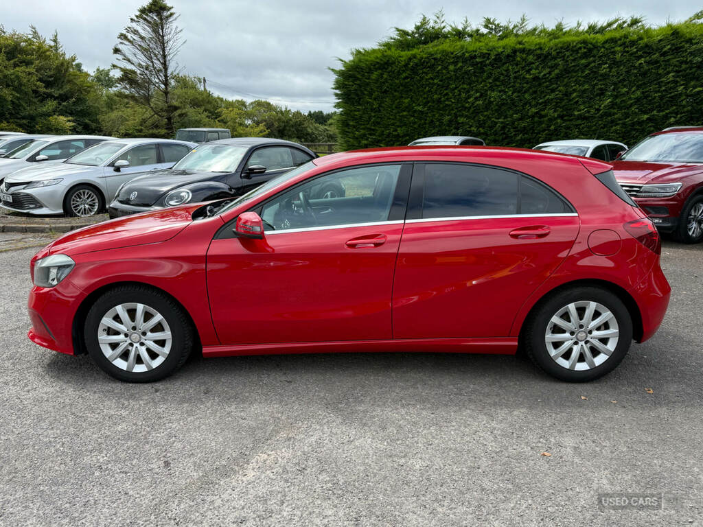 Mercedes-Benz A Class A180 Sport Red #4